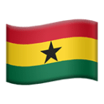 🇬🇭 Bendera Ghana Apple