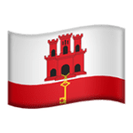 🇬🇮 Bendera Gibraltar Apple