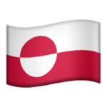 🇬🇱 Bendera Greenland Apple