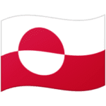 🇬🇱 Bendera Greenland Google