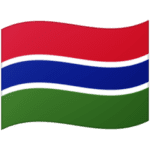 🇬🇲 Bendera Gambia Google
