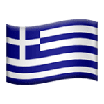 🇬🇷 Bendera Yunani Apple