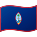 🇬🇺 Bendera Guam Google