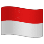 🇮🇩 Bendera Indonesia WhatsApp