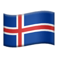 🇮🇸 Bendera Islandia Apple