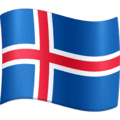 🇮🇸 Bendera Islandia Facebook
