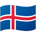 🇮🇸 Bendera Islandia Google