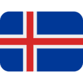 🇮🇸 Bendera Islandia Twitter