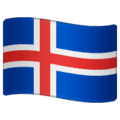 🇮🇸 Bendera Islandia WhatsApp