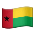 🇬🇼 Bendera Guinea Bissau Apple