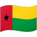 🇬🇼 Bendera Guinea Bissau Google