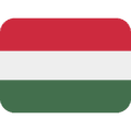 🇭🇺 Bendera Hongaria Twitter
