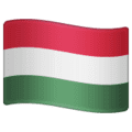 🇭🇺 Bendera Hongaria WhatsApp