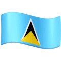 🇱🇨 Bendera Saint Lucia Facebook