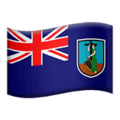 🇲🇸 Bendera Montserrat Apple