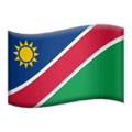 🇳🇦 Bendera Namibia Apple