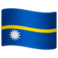 🇳🇷 Bendera Nauru WhatsApp