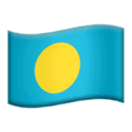 🇵🇼 Bendera Palau Apple
