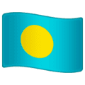 🇵🇼 Bendera Palau WhatsApp