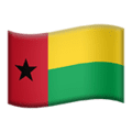 🇬🇼 Bendera Guinea Bissau Apple