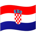 🇭🇷 Bendera Kroasia Google