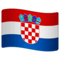🇭🇷 Bendera Kroasia WhatsApp