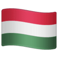 🇭🇺 Bendera Hongaria WhatsApp