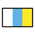 🇮🇨 Bendera Kepulauan Canaria OpenMoji