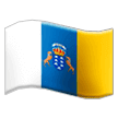 🇮🇨 Bendera Kepulauan Canaria Samsung