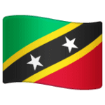 🇰🇳 Bendera Saint Kitts dan Nevis WhatsApp
