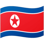 🇰🇵 Bendera Korea Utara Google