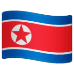 🇰🇵 Bendera Korea Utara WhatsApp