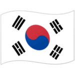 🇰🇷 Bendera Korea Selatan Google