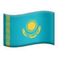 🇰🇿 Bendera Kazakhstan Apple