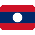🇱🇦 Bendera Laos Twitter