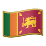 🇱🇰 Bendera Sri Lanka Apple