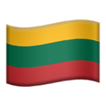 🇱🇹 Bendera Lituania Apple