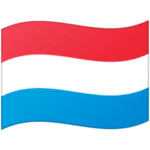 🇱🇺 Bendera Luksemburg Google
