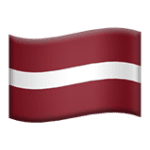 🇱🇻 Bendera Latvia Apple