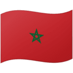 🇲🇦 Bendera Maroko Google