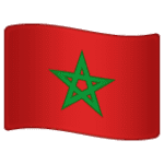 🇲🇦 Bendera Maroko WhatsApp
