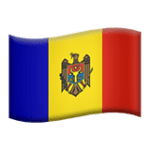 🇲🇩 Bendera Moldova Apple
