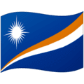 🇲🇭 Bendera Kepulauan Marshall Google