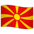 🇲🇰 Bendera Makedonia Utara WhatsApp