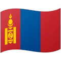 🇲🇳 Bendera Mongolia Google