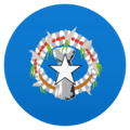 🇲🇵 Bendera Kepulauan Mariana Utara