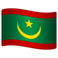 🇲🇷 Bendera Mauritania WhatsApp
