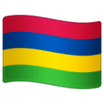 🇲🇺 Bendera Mauritius WhatsApp