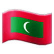🇲🇻 Bendera Maladewa Samsung