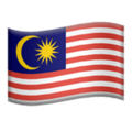 🇲🇾 Bendera Malaysia Apple